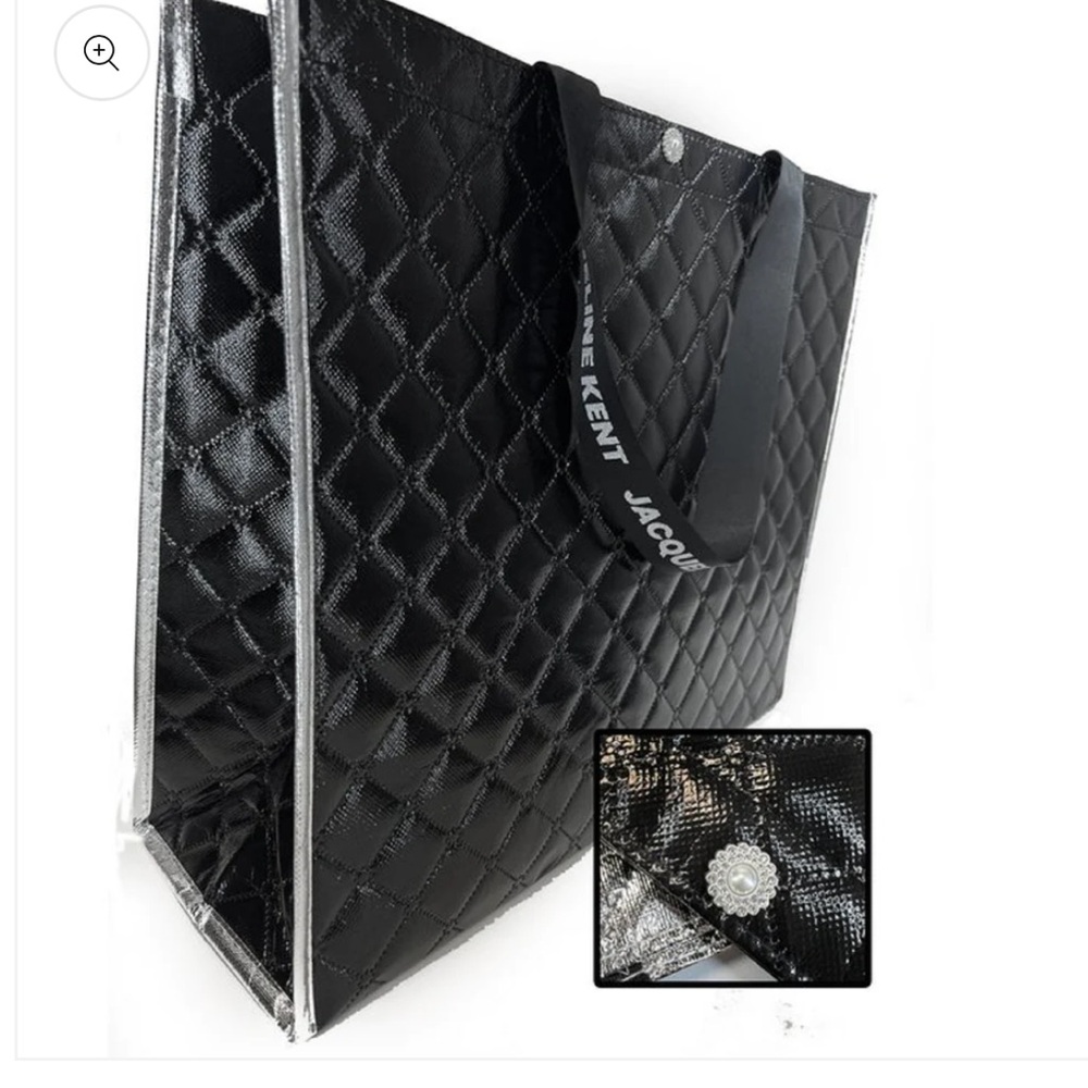 Jacqueline Kent "Best Designer Bag Ever! Shoulder Bag Tote black 17 Inches,